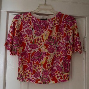 Lauren Ralph Lauren Petites PM spring light weight sweater shirt